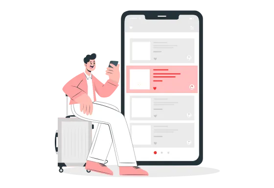Choose your destination and data plan